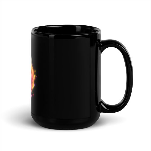 Meteor Media Black Mug - Image 5