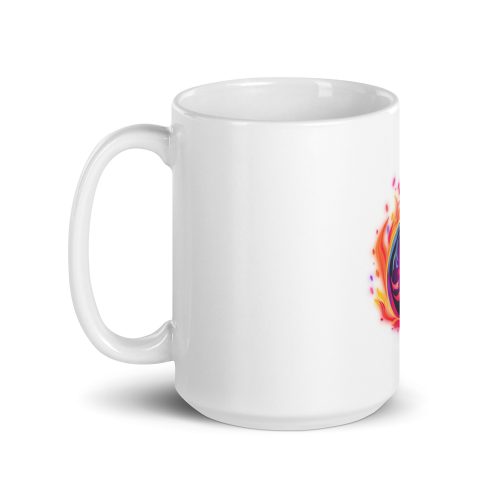Meteor Media White mug - Image 5
