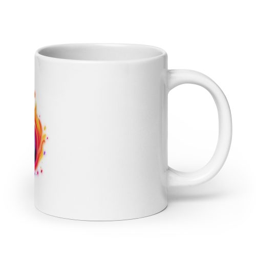Meteor Media White mug - Image 7